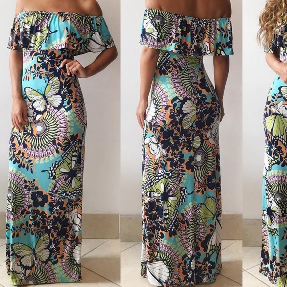 Butterfly Maxi Dress - Picture 1 of 1